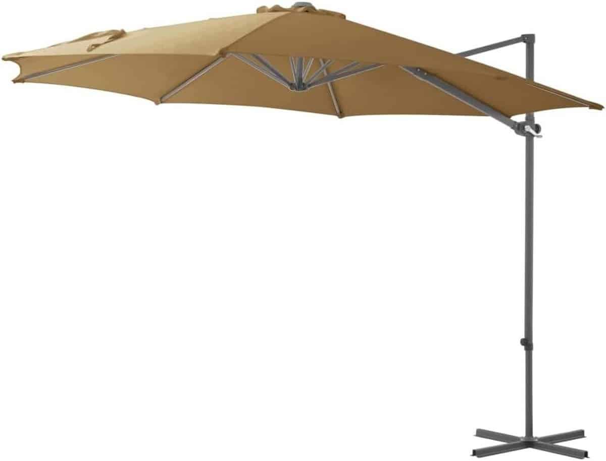 zweefparasol balkonparasol schaduw creëren 360 graden draaibaar