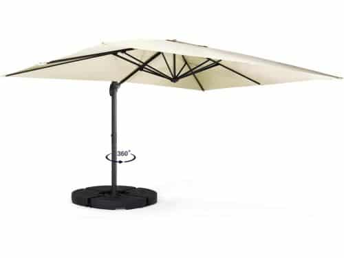 Zweefparasol - Buitenparasol Schaduwdoek - Terras Bescherming - 360 Graden