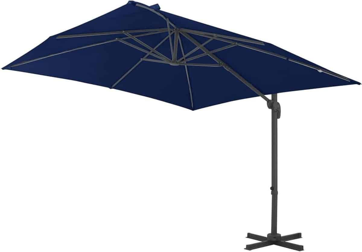 zweefparasol hangend scherm terras ontspanning 360 graden