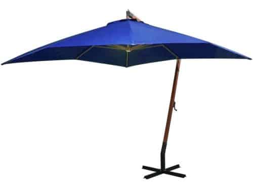 Zweefparasol Hout - Balkonparasol Tuin - Schaduw Creëren Buiten