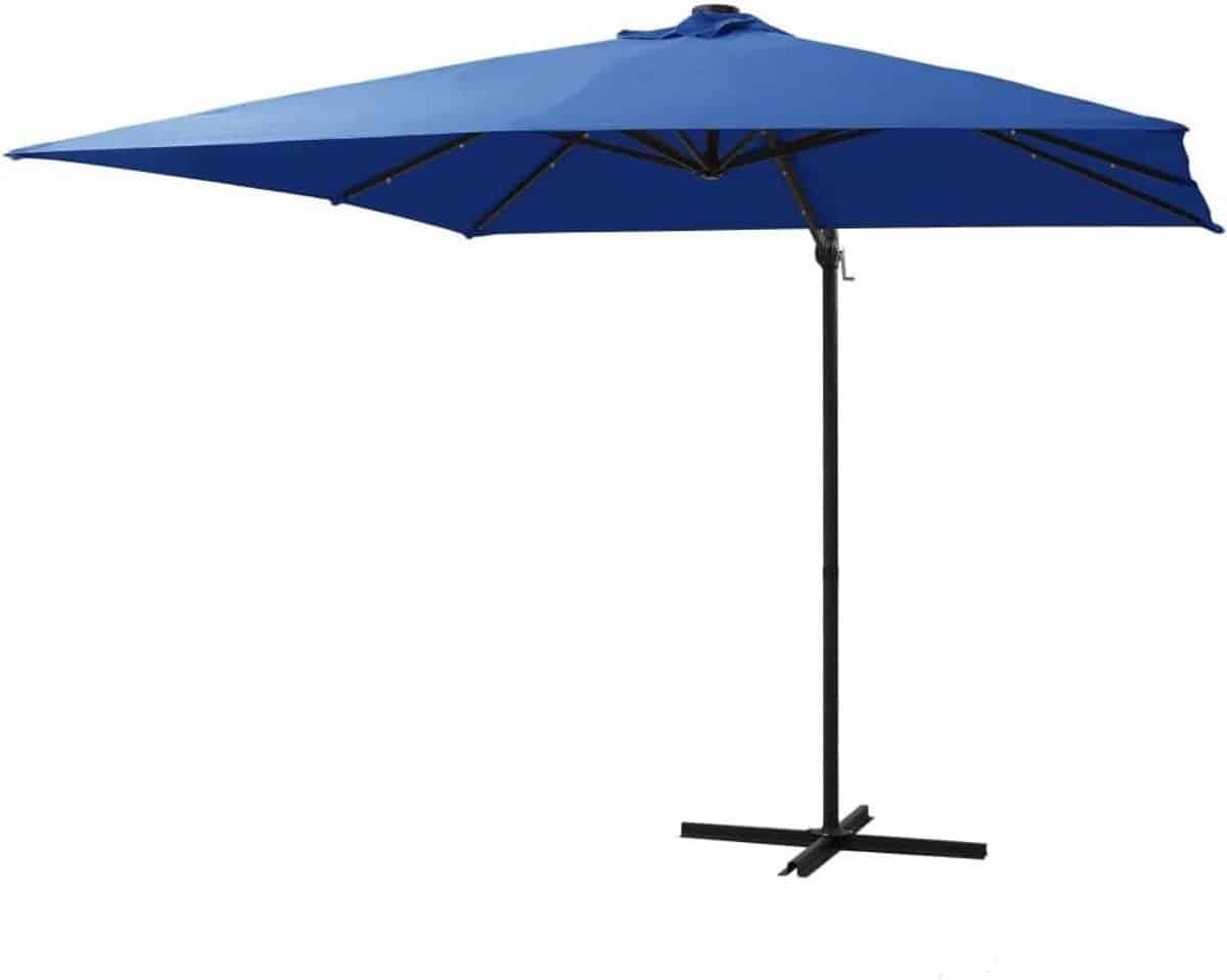 zweefparasol met led buitenparasol terrasparasol zonwering buiten