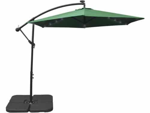 Zweefparasol met LED - Hangparasol Tuinzon - Schaduw Creëren