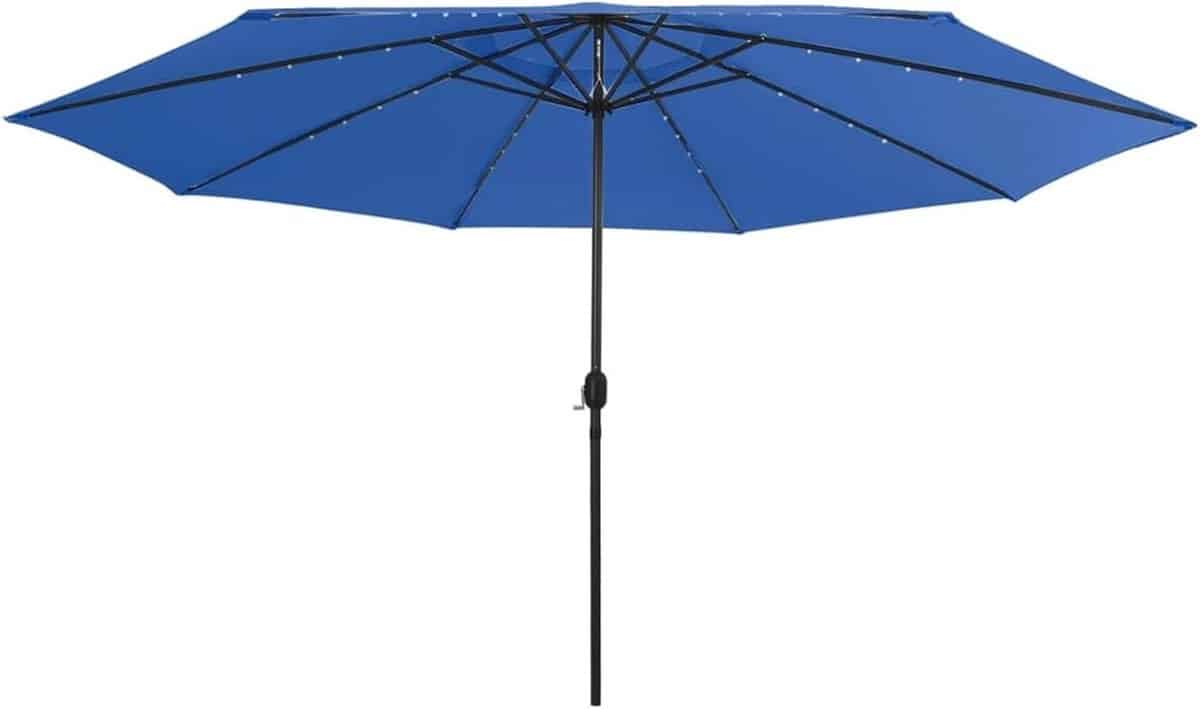 zweefparasol met led terrasparasol tuinscherm buiten ontspannen