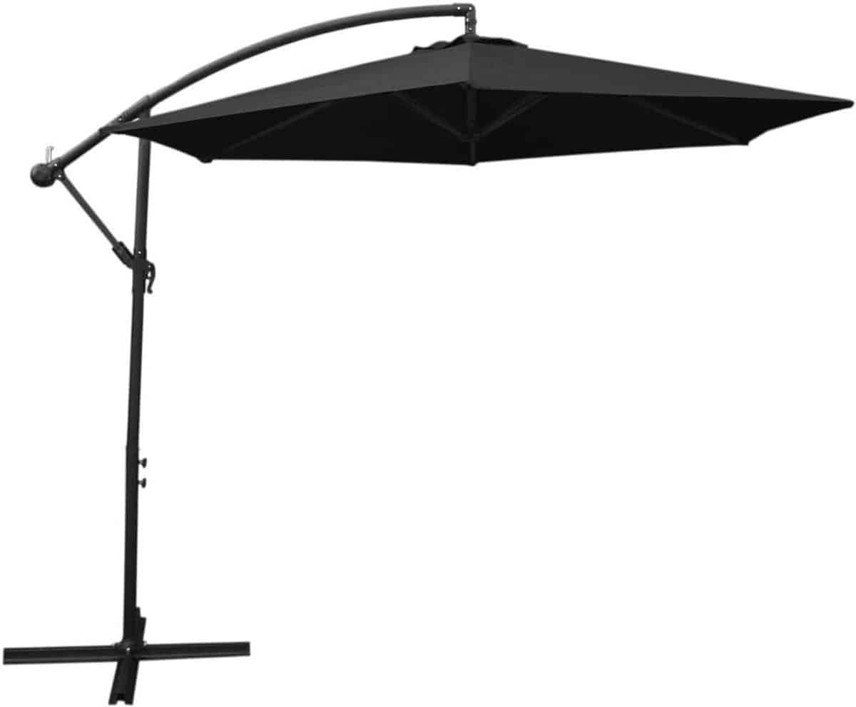 zweefparasol met tegel draaibare parasol terras beschermen