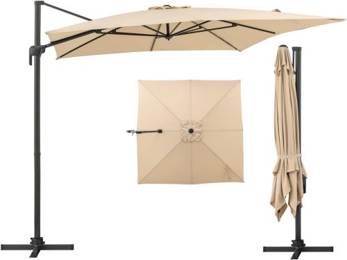 Zweefparasol Tuin - Terrasparasol Buiten - Royale Schaduw Creëren
