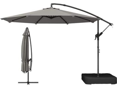 Zweefparasol Tuin - Terrasparasol Schaduwdoek - Buiten Ontspannen - 360