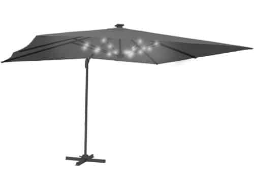 Zweefparasol - Tuinparasol - Buiten Zonnen - Geïntegreerde LED verlichting