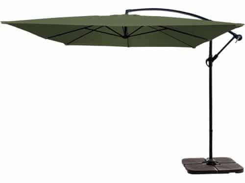 Zweefparasol Vierkant - Buitenparasol Schaduw - Terras Ontspannen - Inclusief