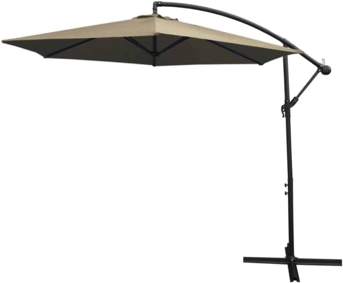 zweefparasol vierkant terras parasol buiten zonnen draaibaar