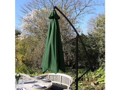 Zweefparasol Vierkant - Tuin Schaduwdoek - Terras Ontspanning - Draaibaar