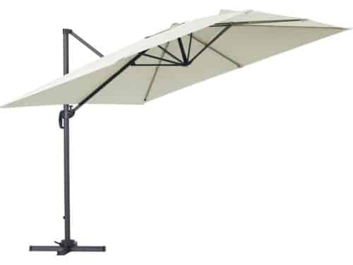 Zweefparasol Vierkant - Tuinparasol Aluminium - Terras Ontspannen - 360