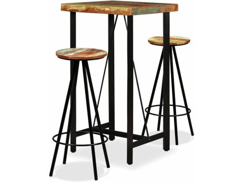 3-delige barset - Bartafel met krukken - Keuken en eetkamer