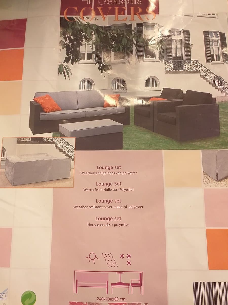 4 seasons loungeset hoes beschermhoes 240x 180 x