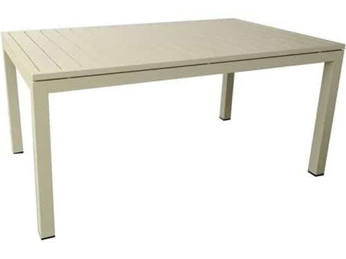 4 seasons outdoor- Crown tafel - Sand - aluminium