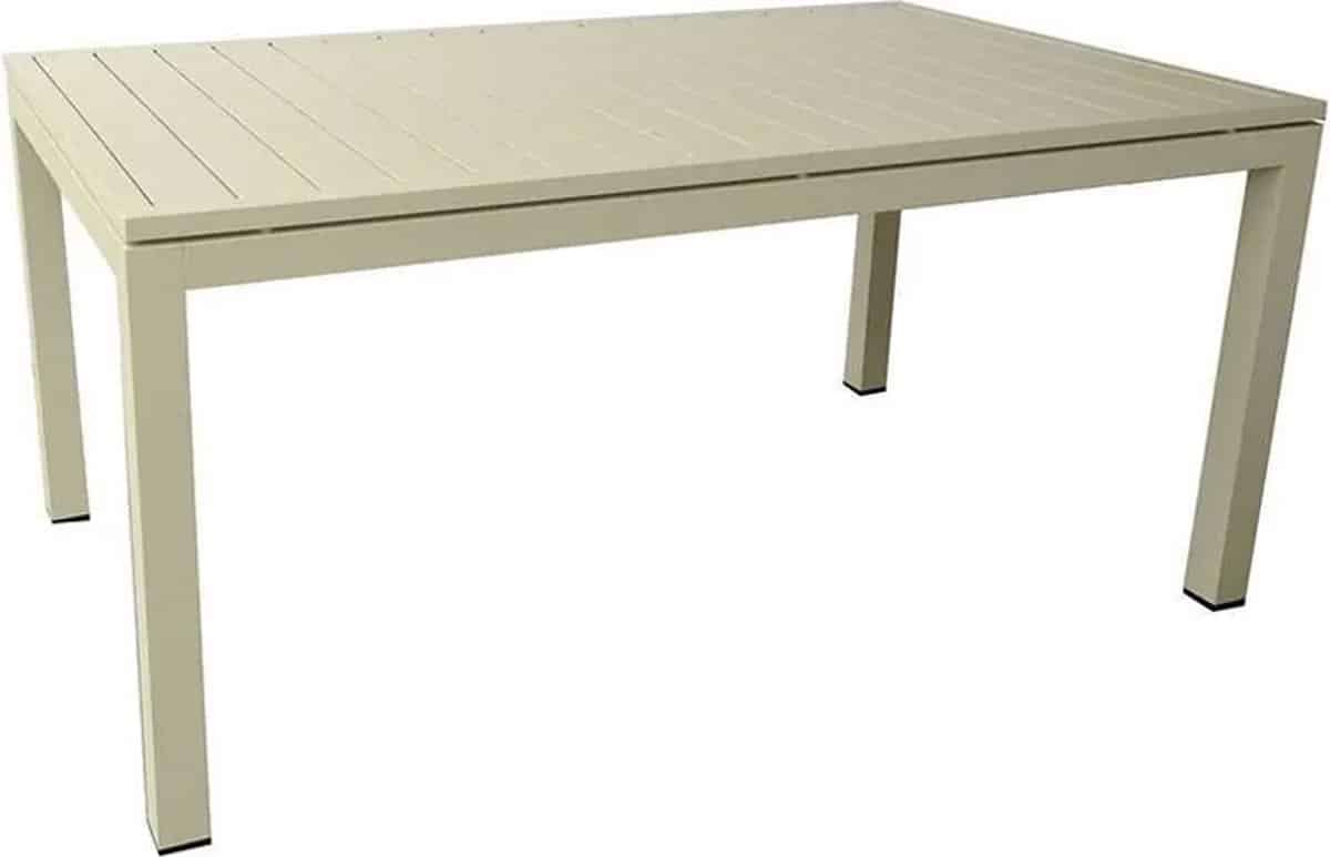 4 seasons outdoor crown tafel sand aluminium