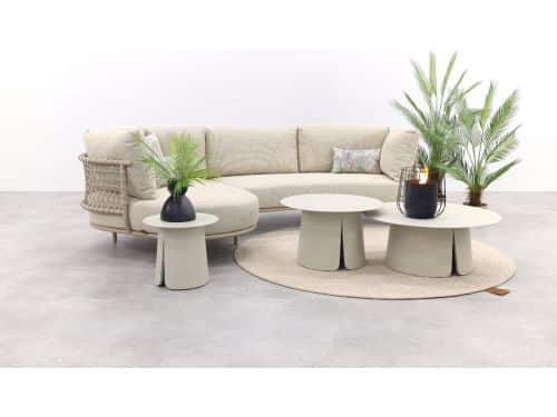 4 Seasons Sardinia/Velora loungeset - Latte (5-delig)