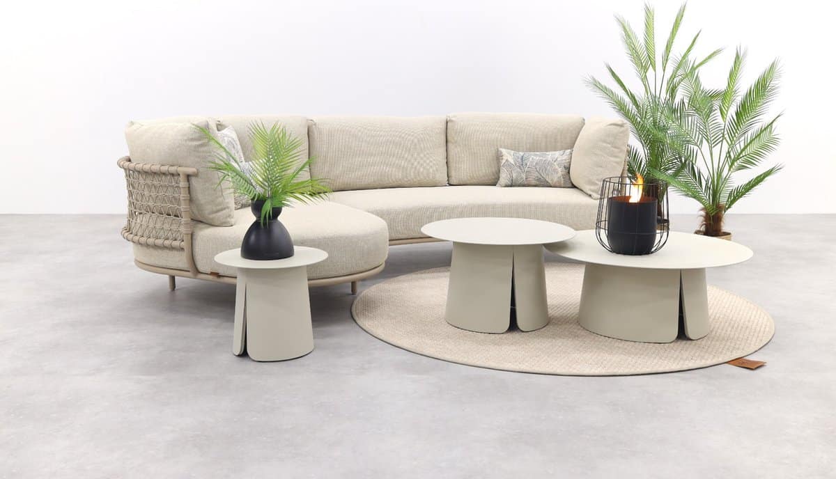 4 seasons sardinia/velora loungeset latte (5 delig)