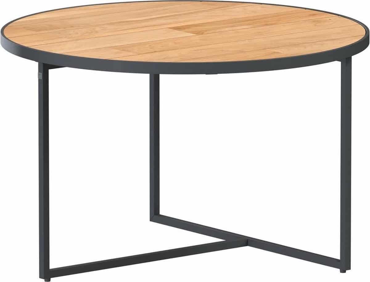 4 seasons strada loungetafel Ø73 cm natural teak