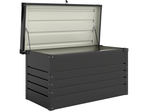 4goodz Kussenbox Metaal 350L Opbergbox Tuin Waterdicht en afsluitbaar