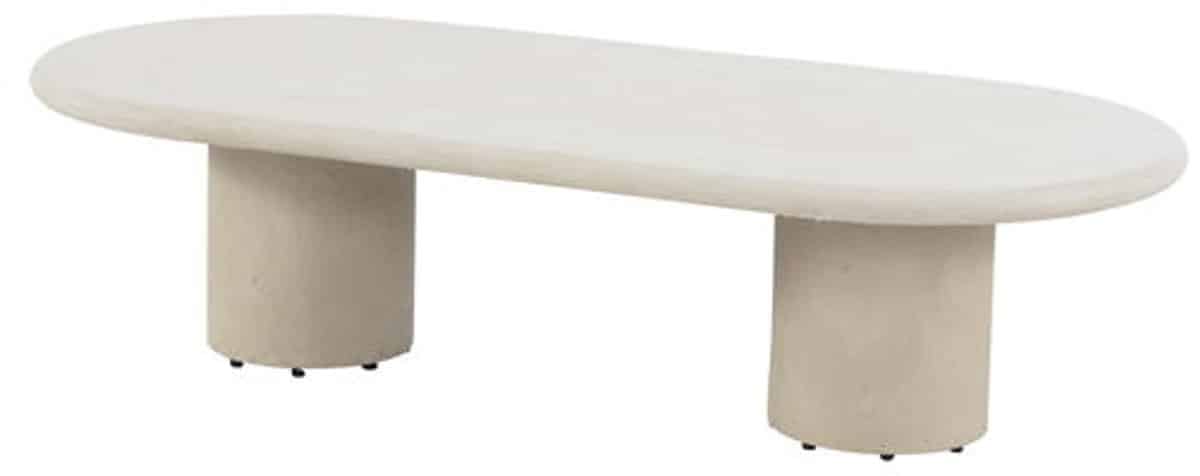 4so hampton salontafel zand ovaal mortex 140×65 cm
