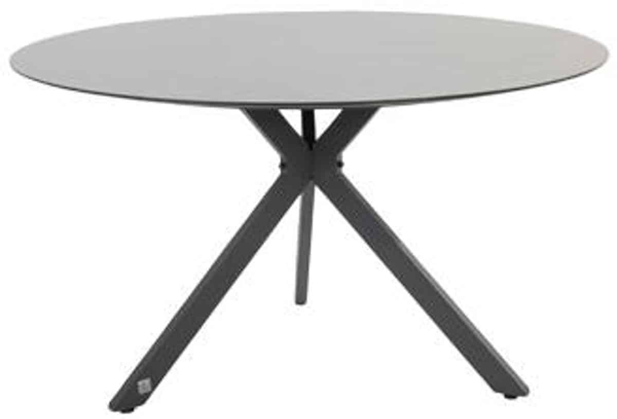 4so locarno dining tafel antraciet hpl slate dia. 130