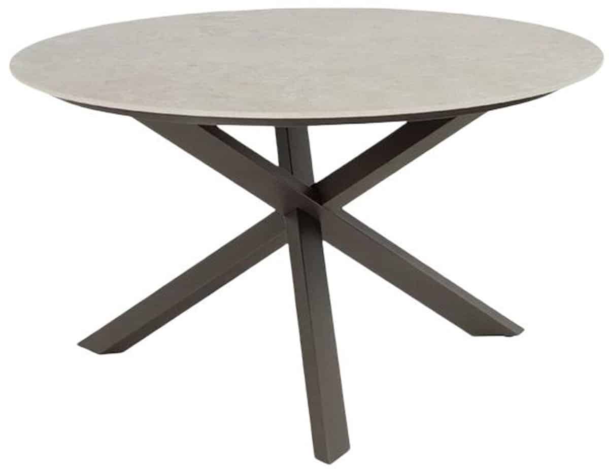 4so prado sabbia panna diningtafel terre dia130 cm