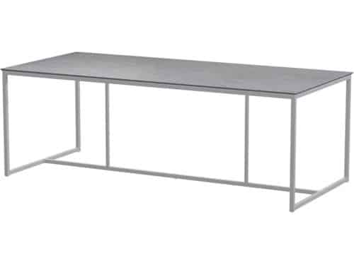 4SO - Quatro Tafelframe Frost Grey met HPL Light Grey