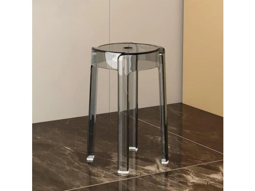 Acryl barkruk - Stapelbare kruk - Moderne keuken - Ruimtebesparend