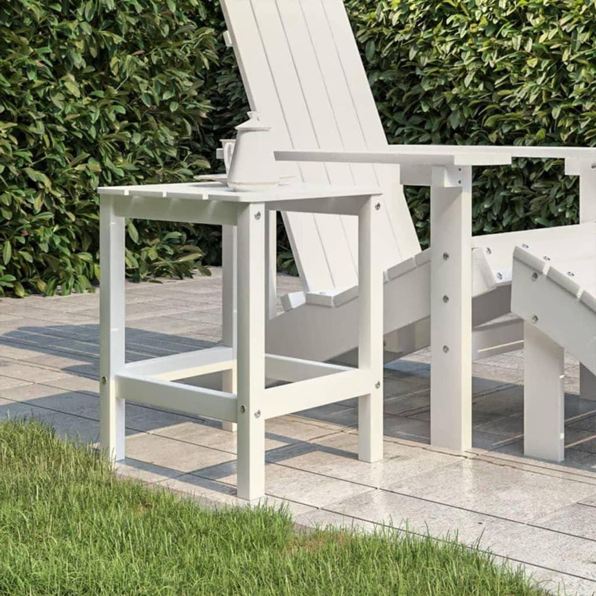 adirondack tafel bijzettafel tuin buiten zetten weerbestendig