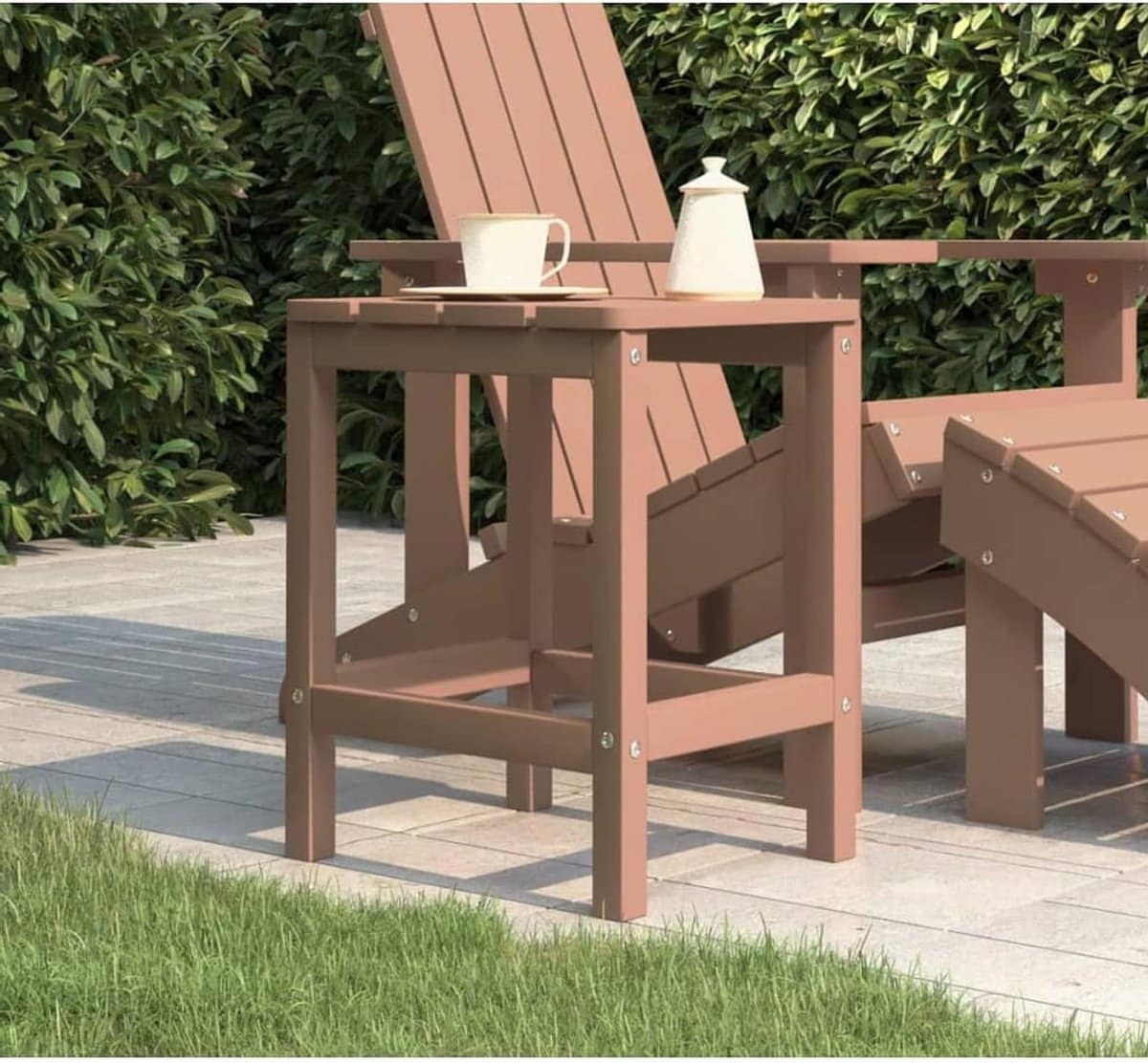 adirondack tuintafel balkontafel bijzettafel buiten ontspannen weerbestendig