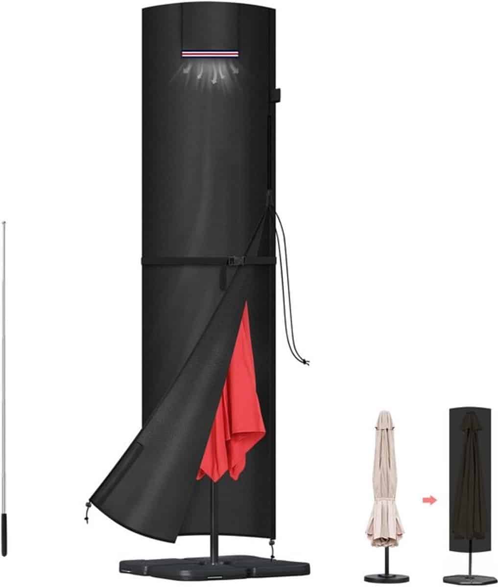 allecto parasolhoes waterdichte parasol cover 420d oxford