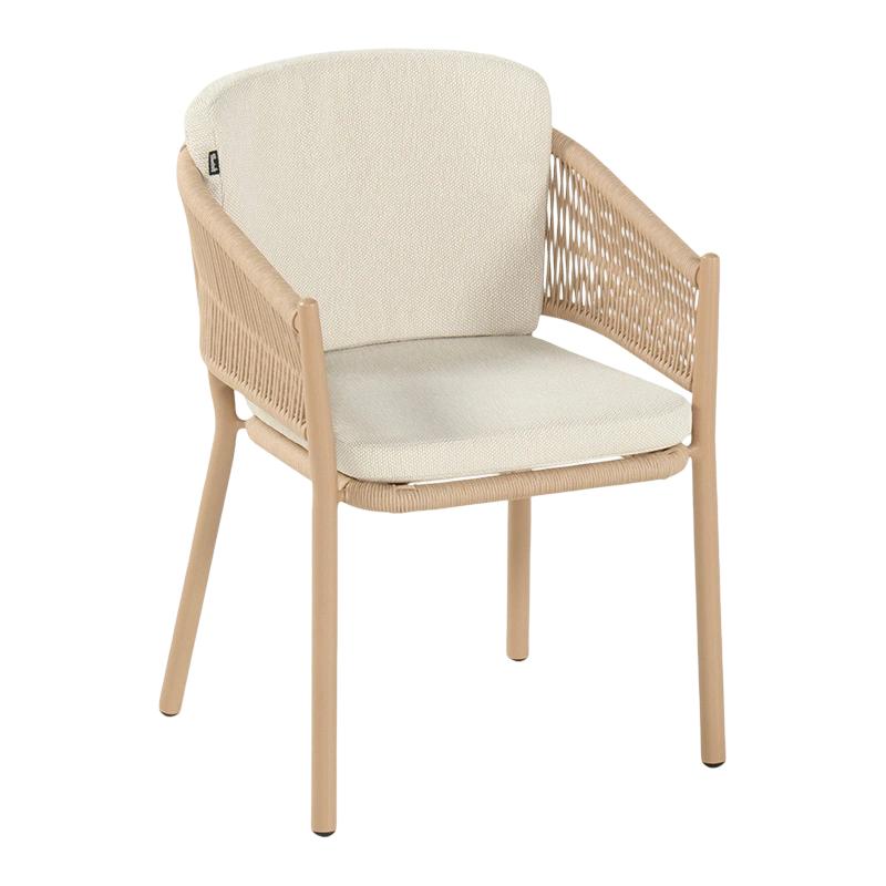 altea dining tuinstoel cappuccino hartman hartman