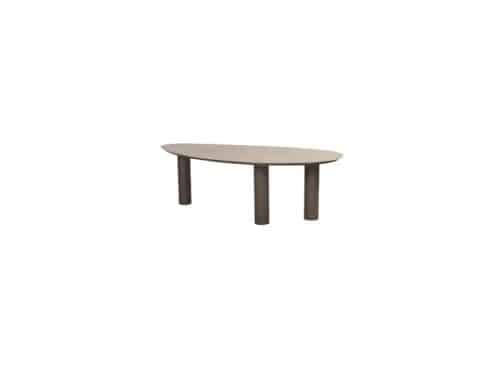 Arizona dining tafel terre keramiek sabia panna 240 x 120 cm 4SO - 4so