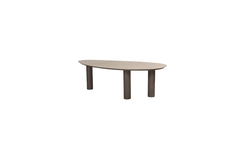 arizona dining tafel terre keramiek sabia panna 240 x 120 cm 4so 4so