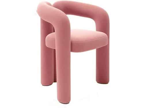 Armloze Accentstoel - Loungebank Flanel - Woonkamer Decoratie - Creatief
