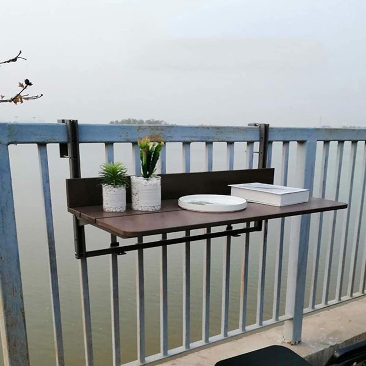 balkon hangtafel balkon bartafel opvouwbaar buiten genieten