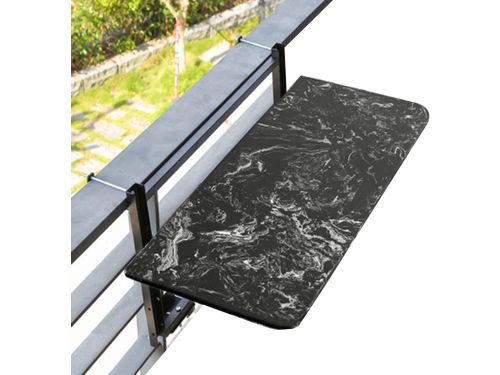 Balkon Klaptafel - Hangtafel Opvouwbaar - Buiten Genieten - Verstelbare