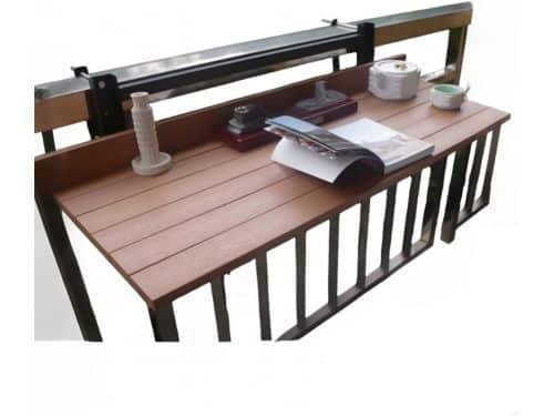Balkontafel Inklapbaar - Bijzettafel Terras - Buiten Ontspannen - Ruimtebesparend