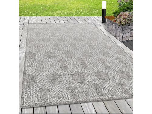 Balkontapijt - Buitenkleed Terrastapijt - Buiten Leven - Waterafstotend Gevlochten