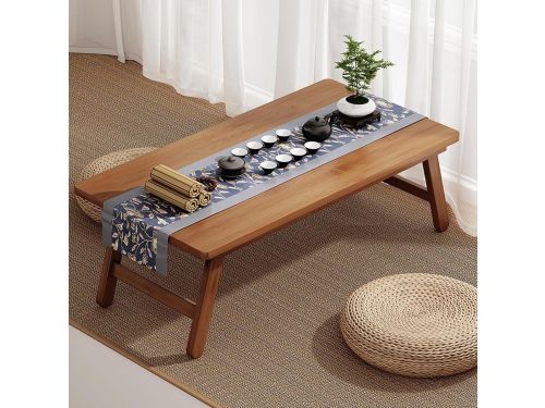 Bamboe Tatami Tafel - Koffietafel Klaptafel - Ontbijt op Bed