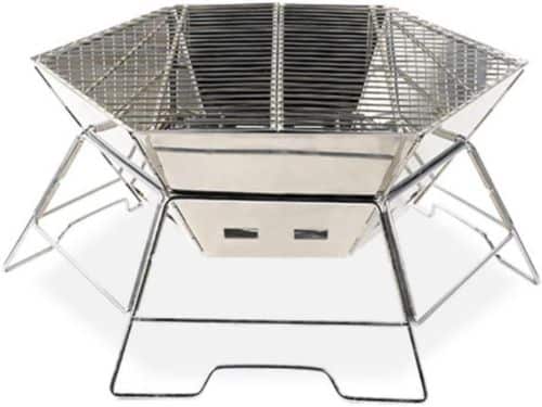 Barbecue Grill - Buitenoven Vuurtafel - Buiten Koken - Opvouwbaar