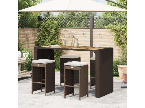 Barkruk met Kussens - Tuinstoel Buiten - Buiten Zitten