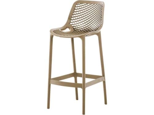 Barkruk met rugleuning - Stoel met steun - Comfortabel zitten