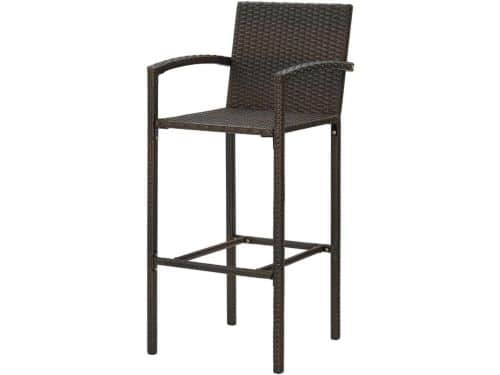 Barkruk Set - Barstoel Buiten - Buiten Zitten - Gepoedercoat