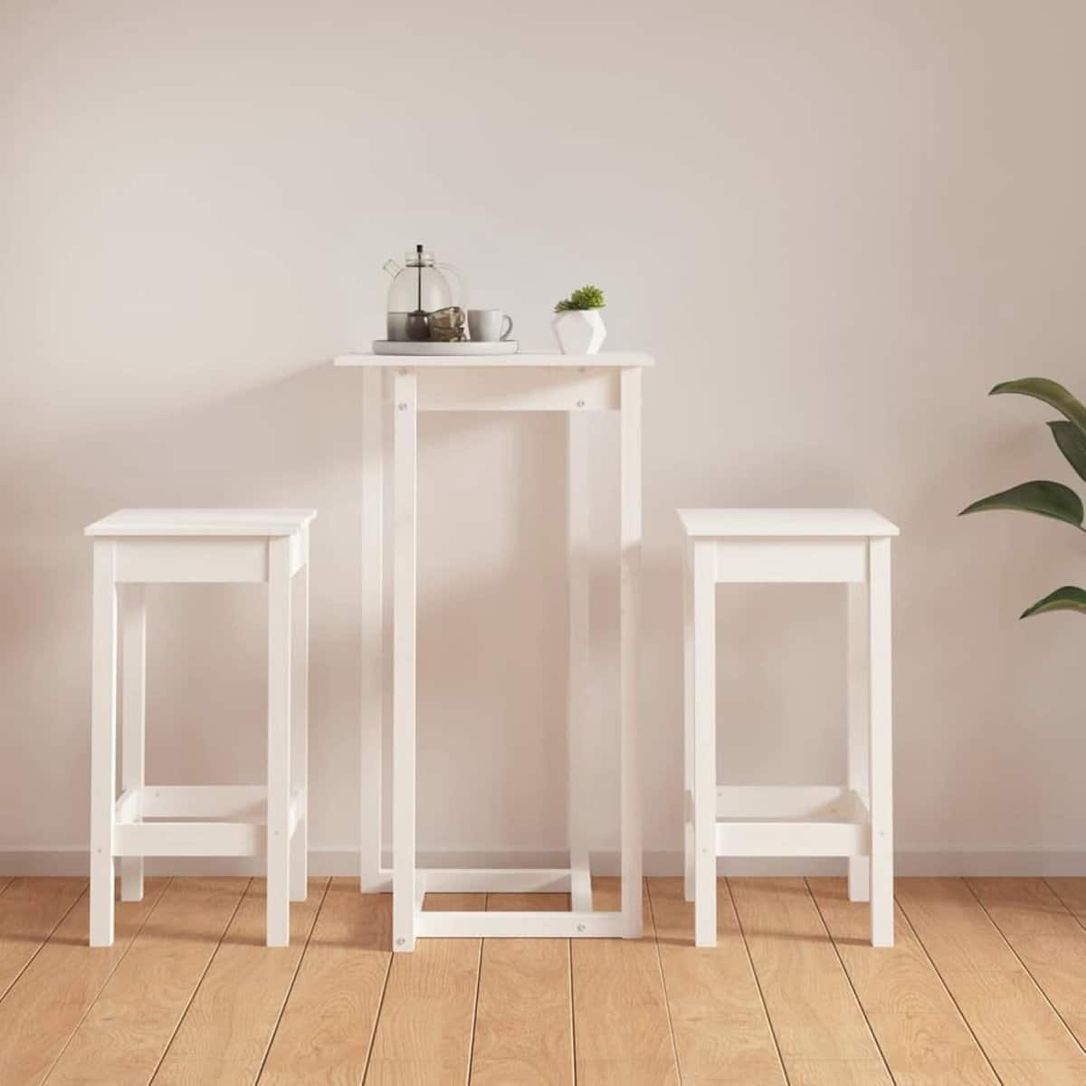 barset 3 delig hoge tafel set gezellig borrelen