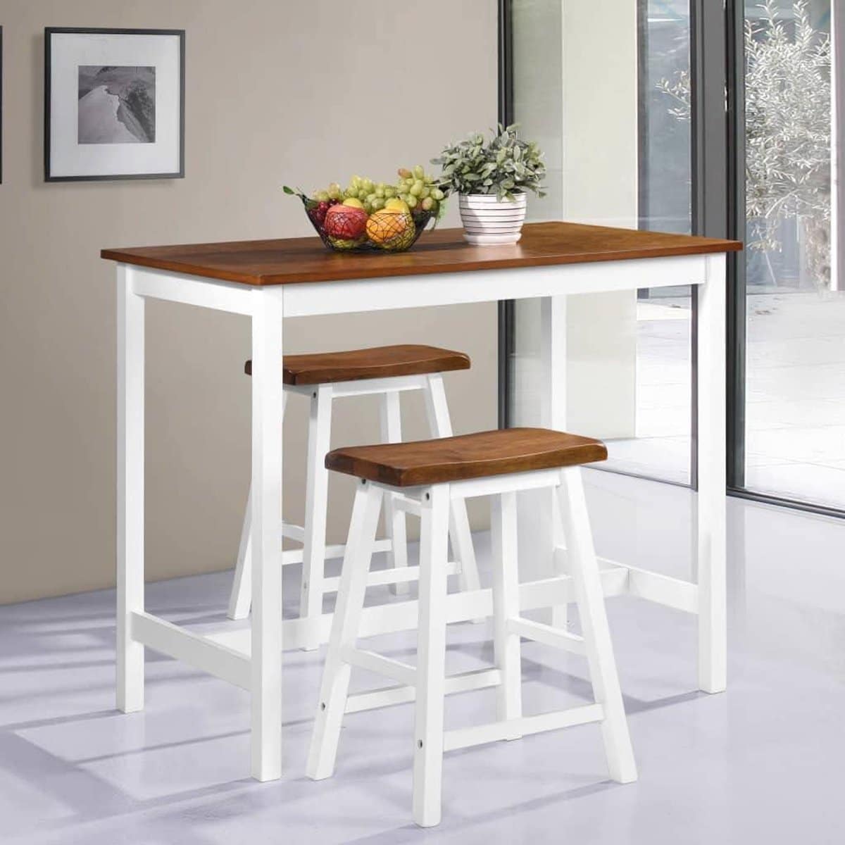 barset 3 delig tafel en krukken gezellig borrelen