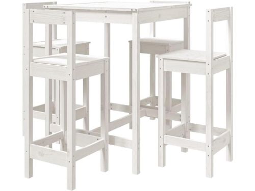 Barset 5-delig - Houten meubelset - Gezellig samenzijn - Massief
