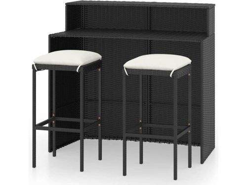 Barset Buiten - Tuinmeubelset Rotan - Buiten Zitten - Weerbestendig