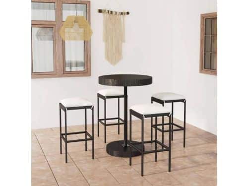 Barset Rotan - Buitenset Tuinmeubelen - Terras Genieten - Stabiel