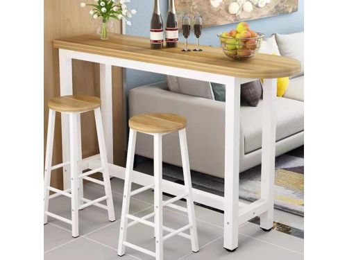 Bartafel Hoge Tafel - Keukentafel - Gezellig Borrelen - Afgeronde